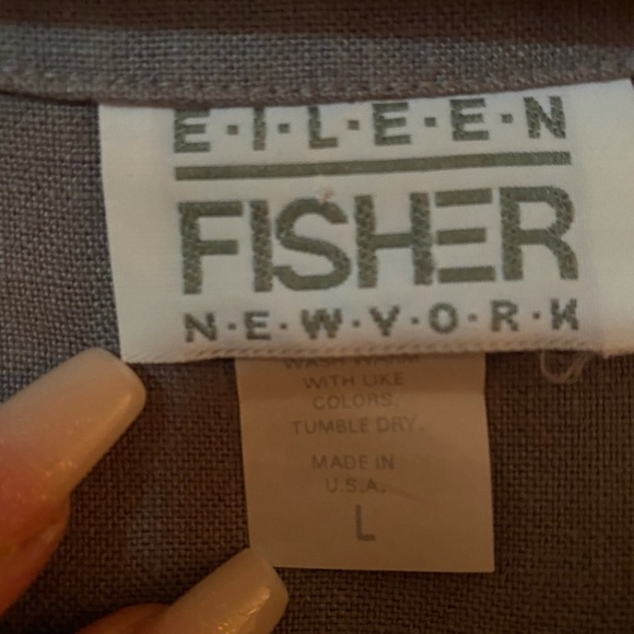 Eileen Fisher NY 100% Line e Sleeveless Maxi Dress - Picture 2 of 2